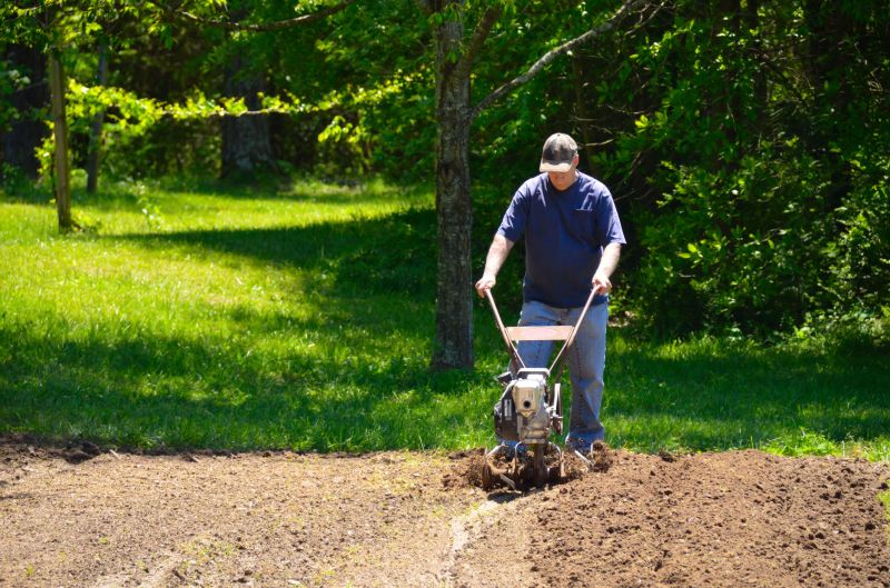 Local Lawn Rototilling pros at work
